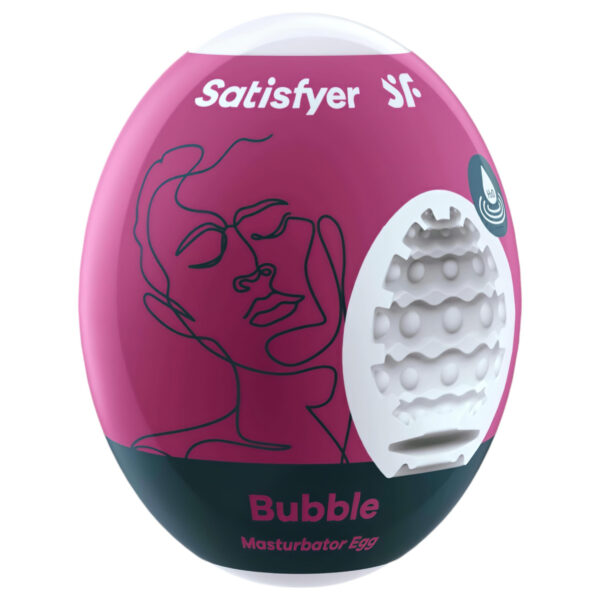 Satisfyer Egg Bubble - vaječný masturbátor (1ks)