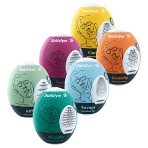 Satisfyer Egg Set - sada masturbačních vajíček (6 ks)