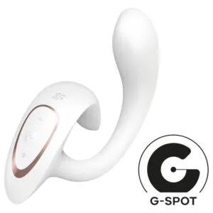 Satisfyer G for Goddess 1 - klitorisový a G-bodový vibrátor (bílý)