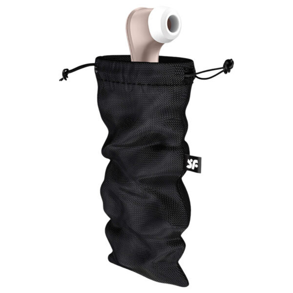 Satisfyer Treasure Bag L - střední úložná taška (černá)