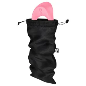 Satisfyer Treasure Bag - úložná taška - střední (černá)