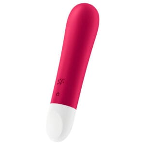 Satisfyer Ultra Power Bullet 1 - vodotěsný akumulátorový vibrátor (červený)