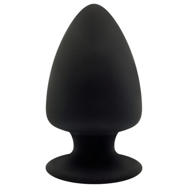 Silexd M - flexibilní anální kolík - 11 cm (černý)