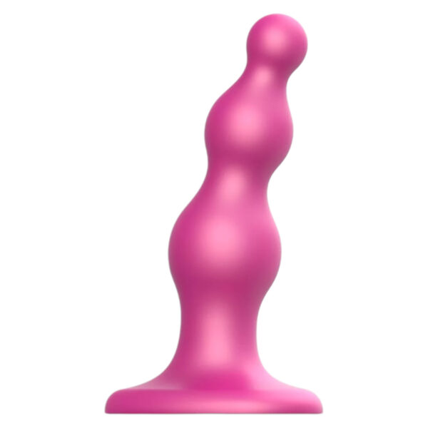 Strap-on-me Beads S - korálkové dildo se přísavkou (růžové)