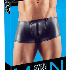 Svenjoyment - boxerky s zipem (černé) - XL