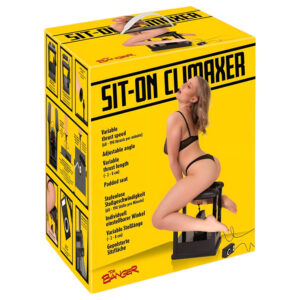 The Banger Sit-On-Climaxer - elektrický černý sexuální stroj