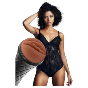 The Girl Next Door Marly - realistická umělá vagína v pouzdře (hnědá)