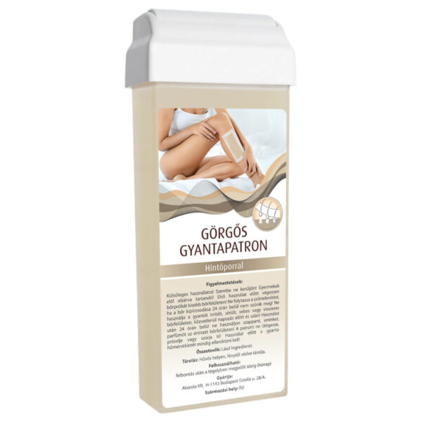 Válečkový patron s voskem - široká hlava (100ml) - s pudrem