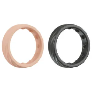 You2Toys 4v1 - sada kroužků na penis a varlata (přírodní-černá)