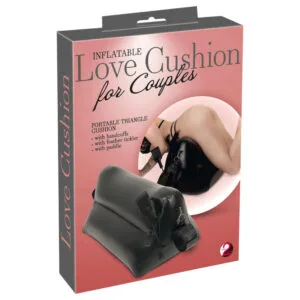 You2Toys Love Cushion - nafukovací sexuální polštář sada (černá)