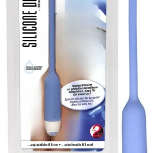 You2Toys - Malý silikonový vibrační dilátor - modrý