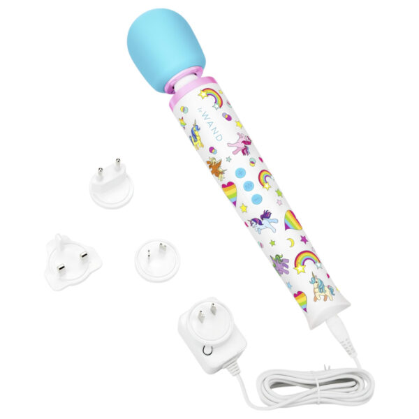 le Wand Jednorožec - masážní vibrátor set (duha)