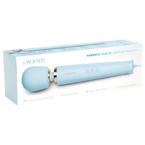 le Wand - exkluzivní vibrační masážní přístroj do sítě (modrý)