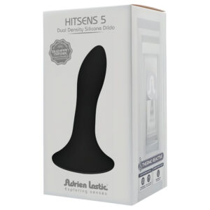 Adrien Lastic Hitsens 5 - Termo reaktivní anální dildo (černé)