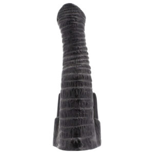 AnimHole Djumbo - sloní chobot dildo - 18cm (černá)