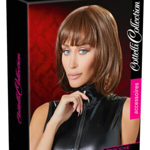 Cottelli - středně dlouhá bob paruka (hnědá)