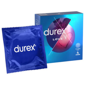 Durex Love - Těsně padnoucí kondomy (4ks)