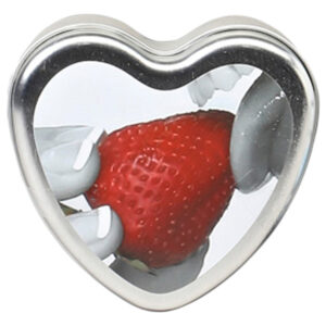 Earthly Body - jedlá masážní svíčka (jahoda)