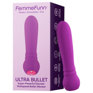 FemmeFunn Ultra Bullet - prémiový tyčový vibrátor (fialový)