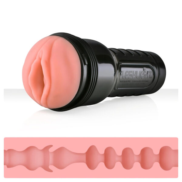Fleshlight Pink Lady Mini-Lotus - realistická vagína v pouzdře (naturální)