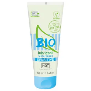 HOT Bio Sensitive - veganský lubrikant na vodní bázi (100ml)