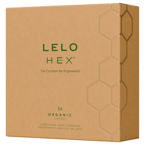 LELO Hex Organic - posilovací kondom (36 ks)