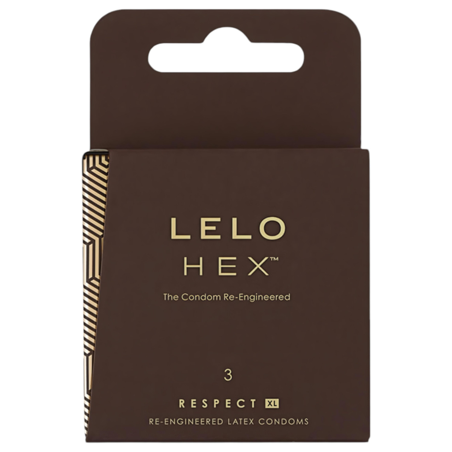 LELO Hex Respect XL - luxusní kondom (3ks)