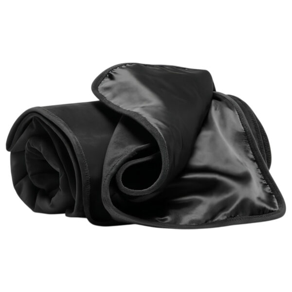 Liberator Fascinator Throw - mikrovláknová erotická deka (černá)