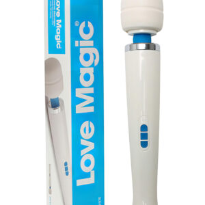 Love Magic Wand - akumulátorový masážní vibrátor (bílý)