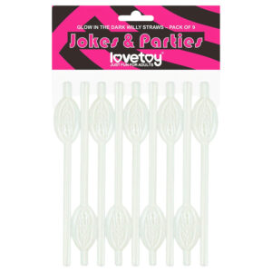 Lovetoy - svítící slámka na vagíny (bílá)