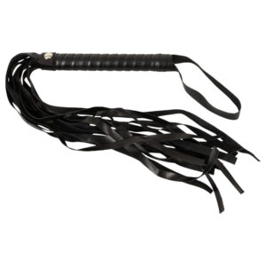 Magic Shiver - bič s poutkem na zápěstí (černý)