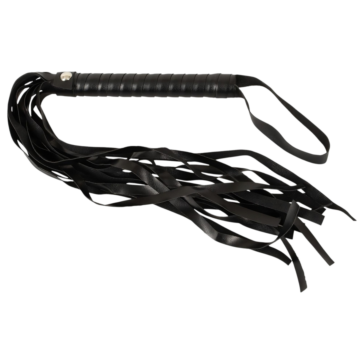 Magic Shiver - bič s poutkem na zápěstí (černý)