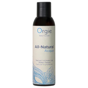 Orgie All Natural - přírodní lubrikační gel na vodní bázi (150ml)
