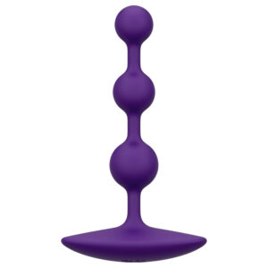 ROMP Amp - korálkové anální dildo (fialové)