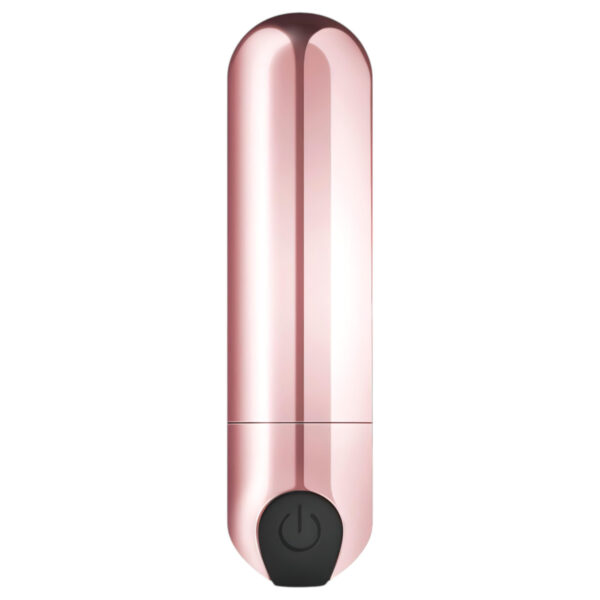Rosy Gold Bullet - nabíjecí mini vibrátor (rosegold)