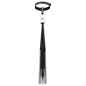 Rosy Gold - obojek a pláca (černá)