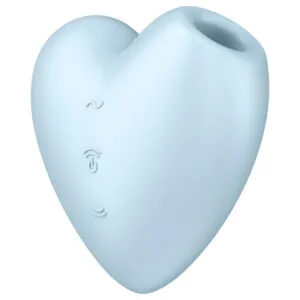 Satisfyer Cutie Heart - dobíjecí sací stimulátor klitorisu (modrý)