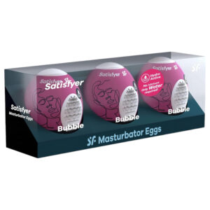 Satisfyer Egg Bubble - masturbační vajíčko (3 ks)