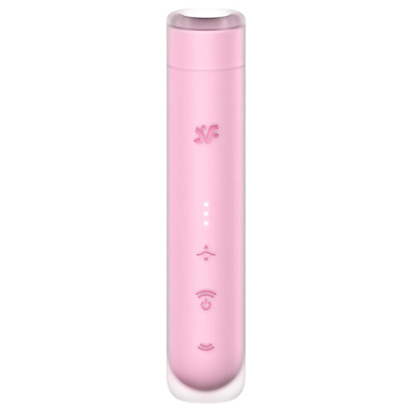 Satisfyer First Kiss - vzduchový stimulátor klitorisu (červený)