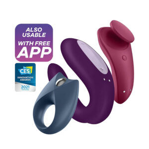 Satisfyer Partner Box 3 - chytrá sada pro páry (3 dílná)