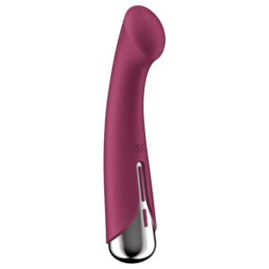 Satisfyer Spinning G-bod 1 - vibrující rotační stimulátor G-bodu (červený)