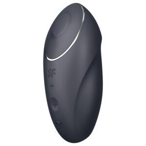Satisfyer Tap & Climax 1 - 2v1 klitorální vibrátor (černý)