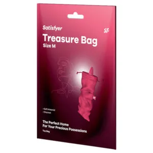 Satisfyer Treasure Bag M - úložná taška - střední (růžová)