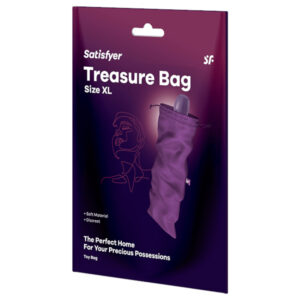 Satisfyer Treasure Bag XL - úložná taška - extra velká (fialová)