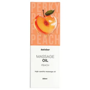 Satisfyer - masážní olej - broskev (250ml)