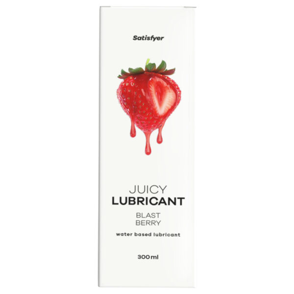 Satisfyer - ochucený lubrikant - jahoda (300ml)