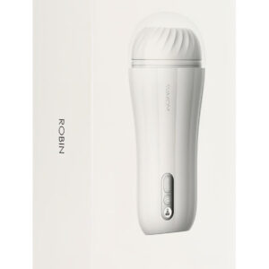 Svakom Robin - akumulátorový masturbátor (bílý)