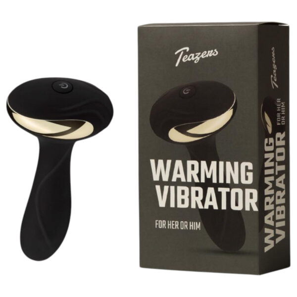 Teazers - anální vibrátor s vyhříváním (černý)