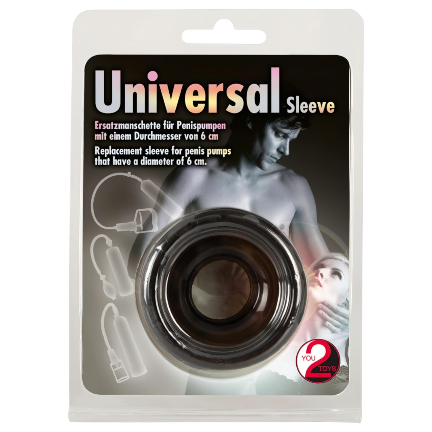 You2Toys - Silikonová náhradní manžeta (šedá)