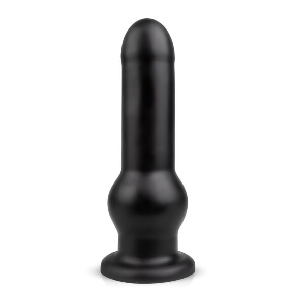 BUTTR Tactical I - černé dildo s přísavkou
